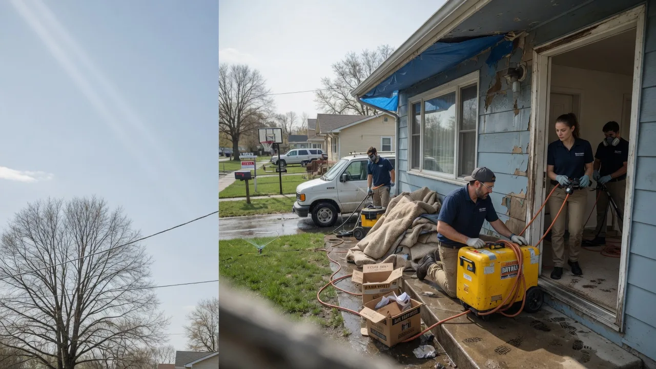 Basement Flood Cleanup in Potomac, MD near me